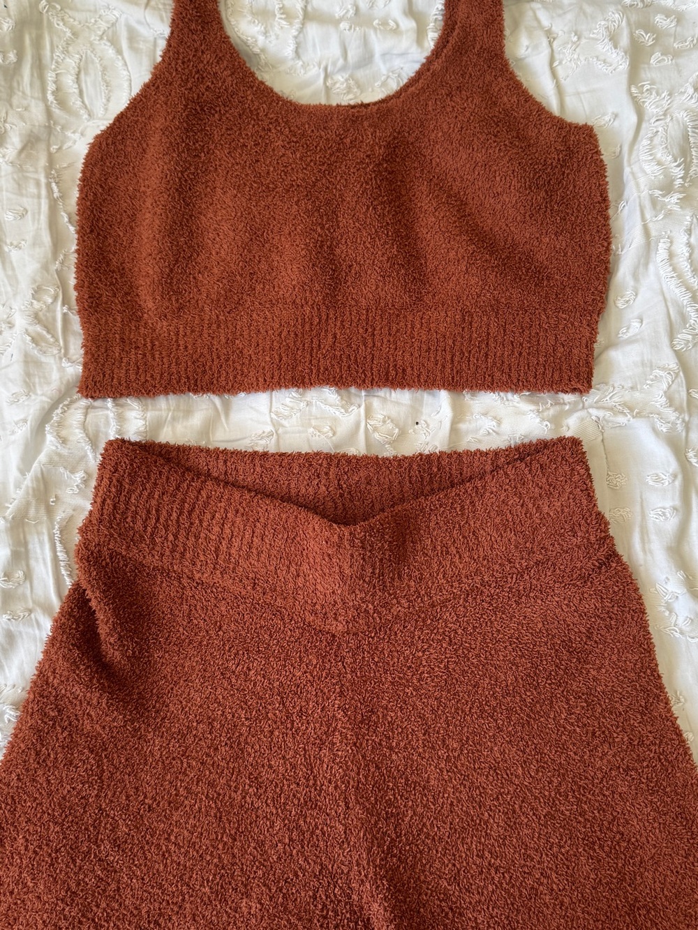 stars above Rust Cozy Knit Set